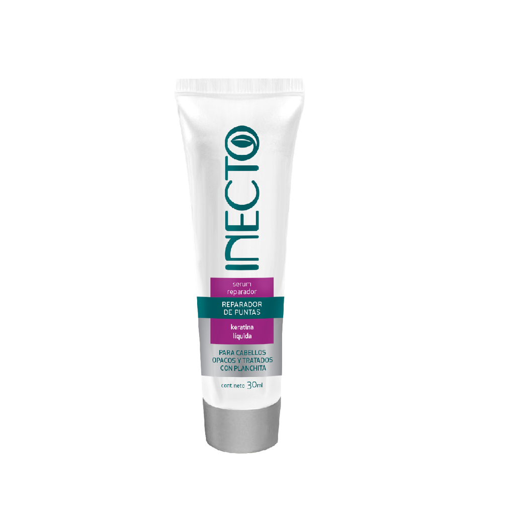 KERATINA LIQUIDA VENTA P/ UNIDAD REPARADOR DE PUNTAS (30 ML - POMO) INECTO