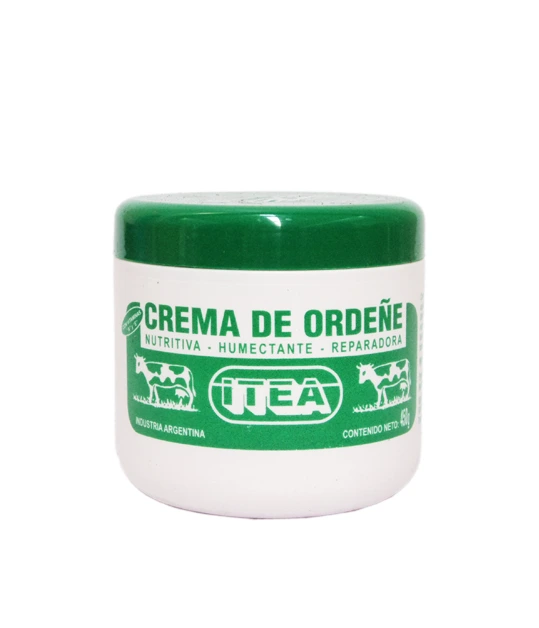 ITEA CREMA DE ORDEÑE LUBRICANTE CICATRIZANTE ANTISEPTICA CON VITAMINAS A Y E (450 GRS. - POTE)