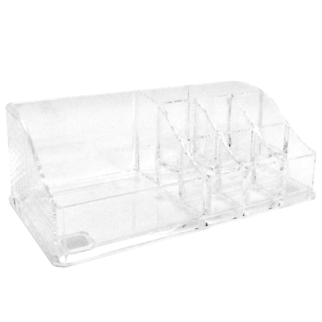 ORGANIZADOR ACRILICO C/DIVISIONES (17X9X6) (TRASLUCIDO - 1 UND - CAJA)
