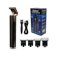 MAQUINA KEMEI KM 1971 PRO T-OUTLINER (NEGRA - 1 UND - CAJA)