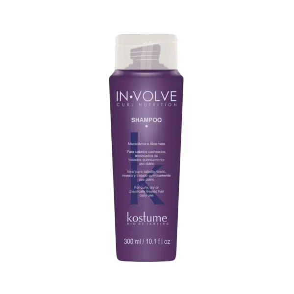 IN VOLVE CURL NUTRICION CARE SHAMPOO (300 ML - FRASCO)
