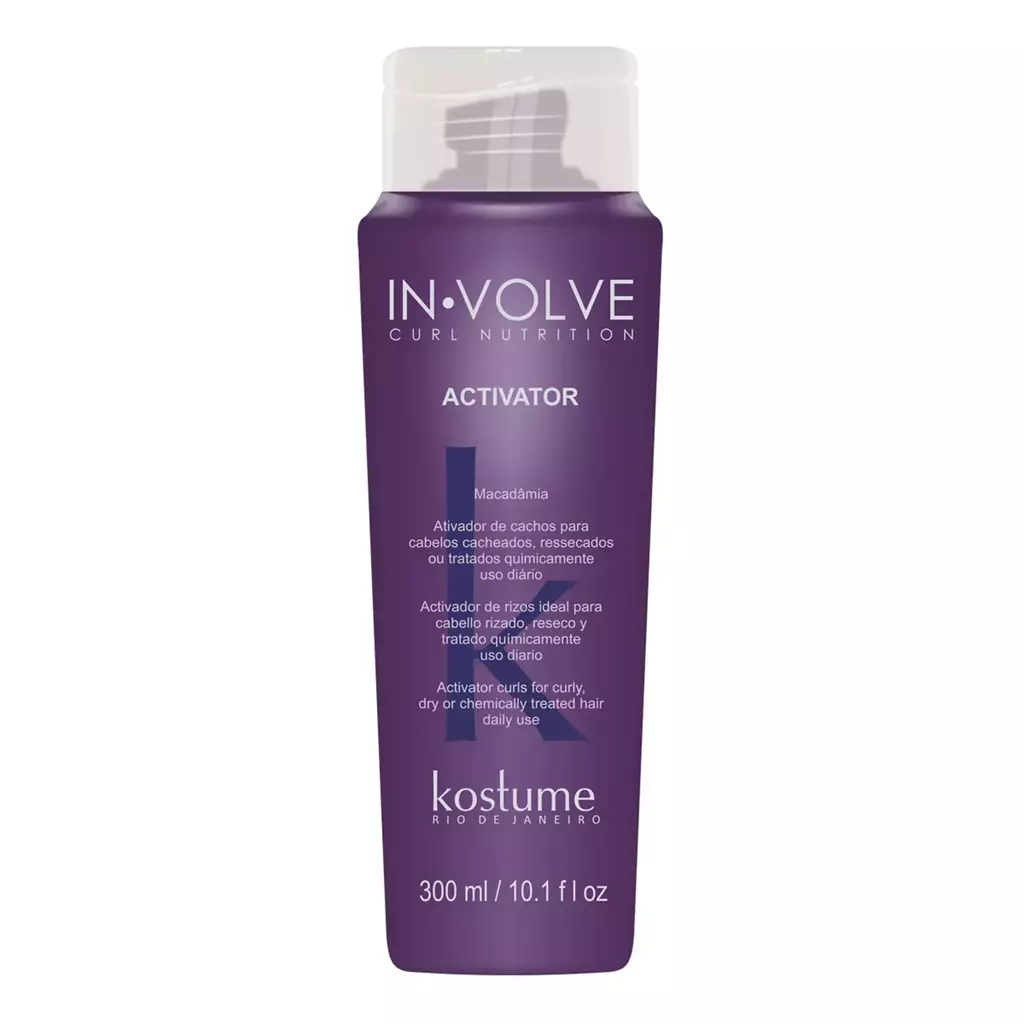 IN VOLVE CURL NUTRICION HAIR ACTIVADOR (300 ML - FRASCO)