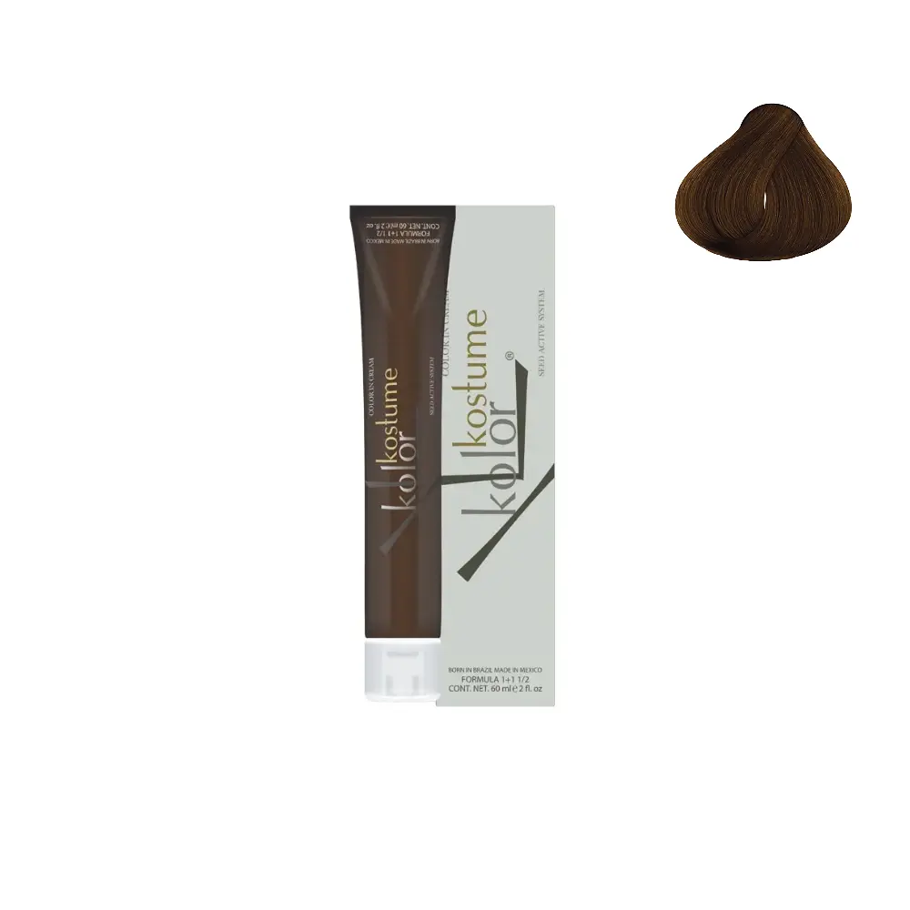 COLORACION CASTAÑO CLARO DORADO  (5.3 - 60 GR - POMO)