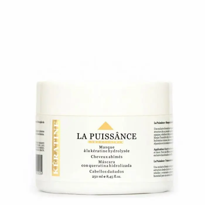 MÁSCARA CON QUERATINA HIDROLIZADA (250 ML - FRASCO)