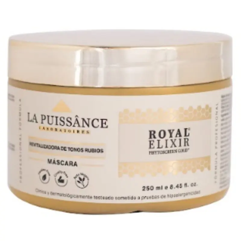 MÁSCARA ROYAL ELIXIR - CON PHYTOSCREEN GOLD (250 ML - FRASCO)