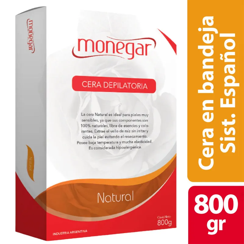 CERA NATURAL (800 GRS.)