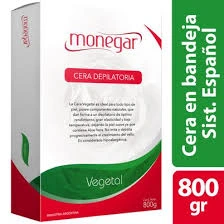CERA VEGETAL (800 GRS.) MONEGAR