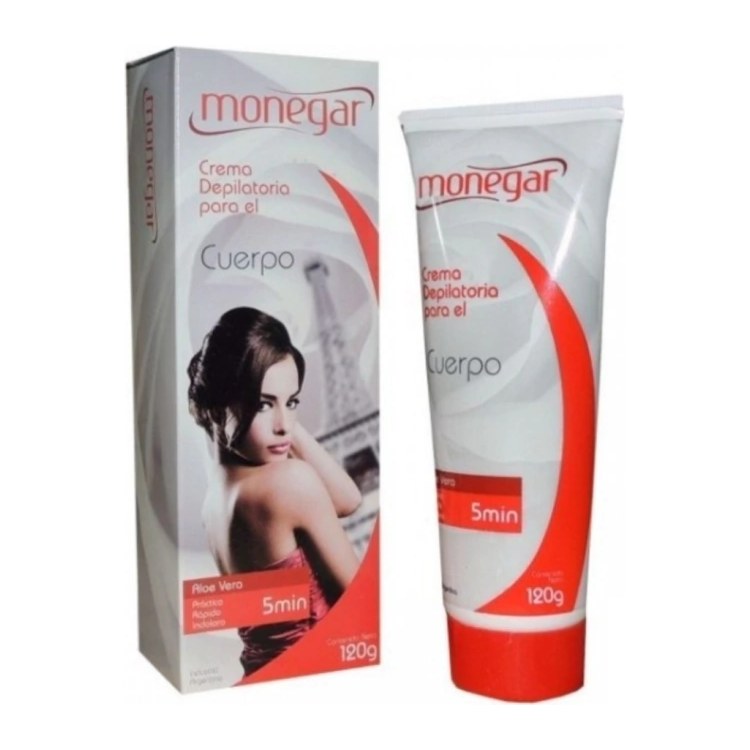 CREMA DEPILATORIA PARA EL CUERPO (120 GR - CAJA) MONEGAR