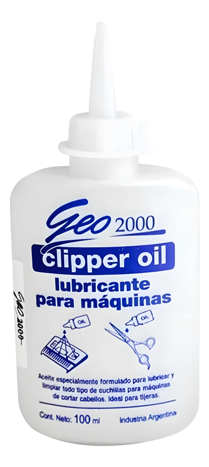 ACEITE PARA MAQUINAS PELO Y TIJERAS  (AZUL - 90 ML - FRASCO)