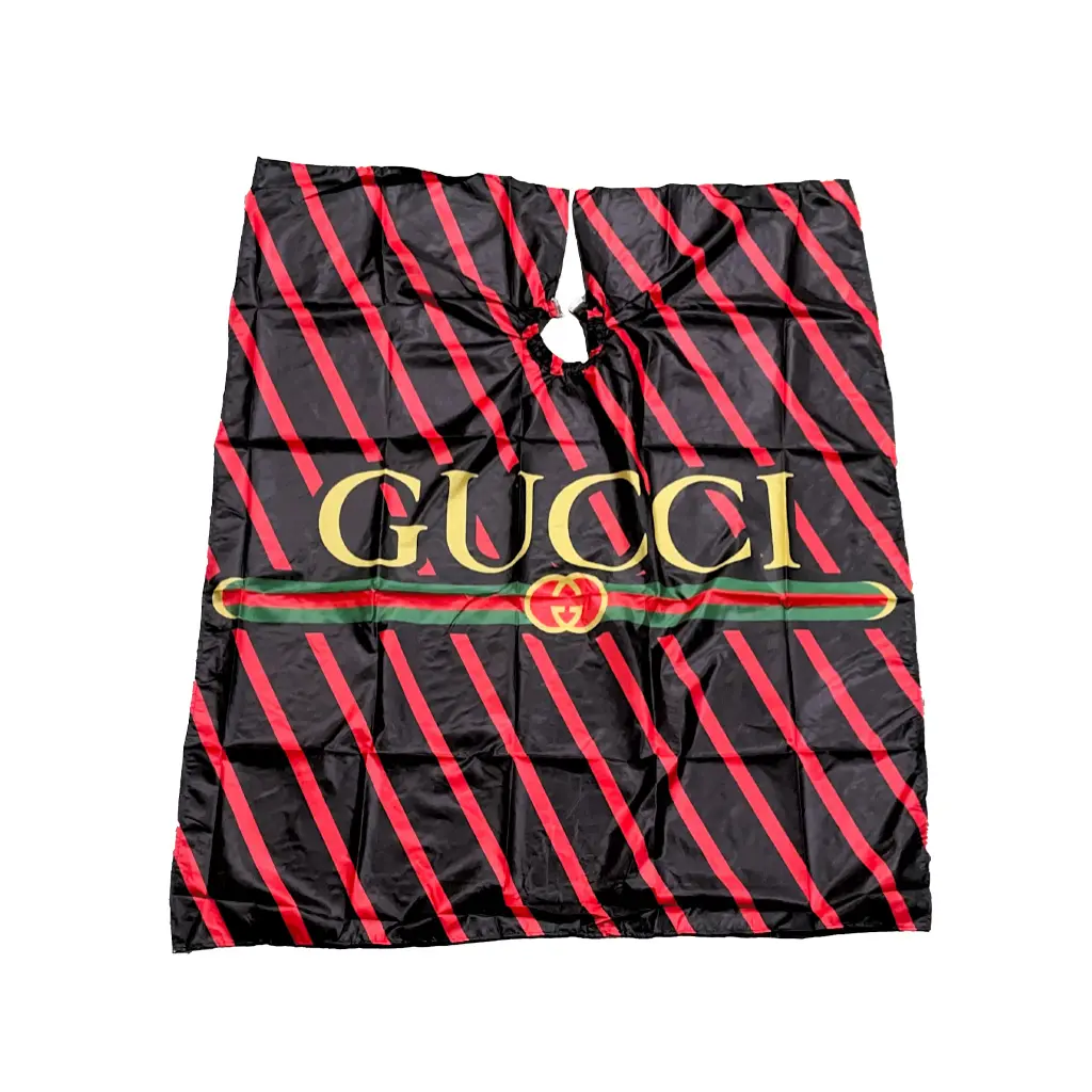 CAPA GUCCI PROFESIONAL CON ELASTICO Y CLIP METALICO (NEGRA - 1 UND - BOLSA)