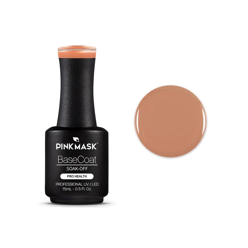 RUBBER BASE COAT AUTUMN MAPLE (1 UND - FRASCO) PINK MASK