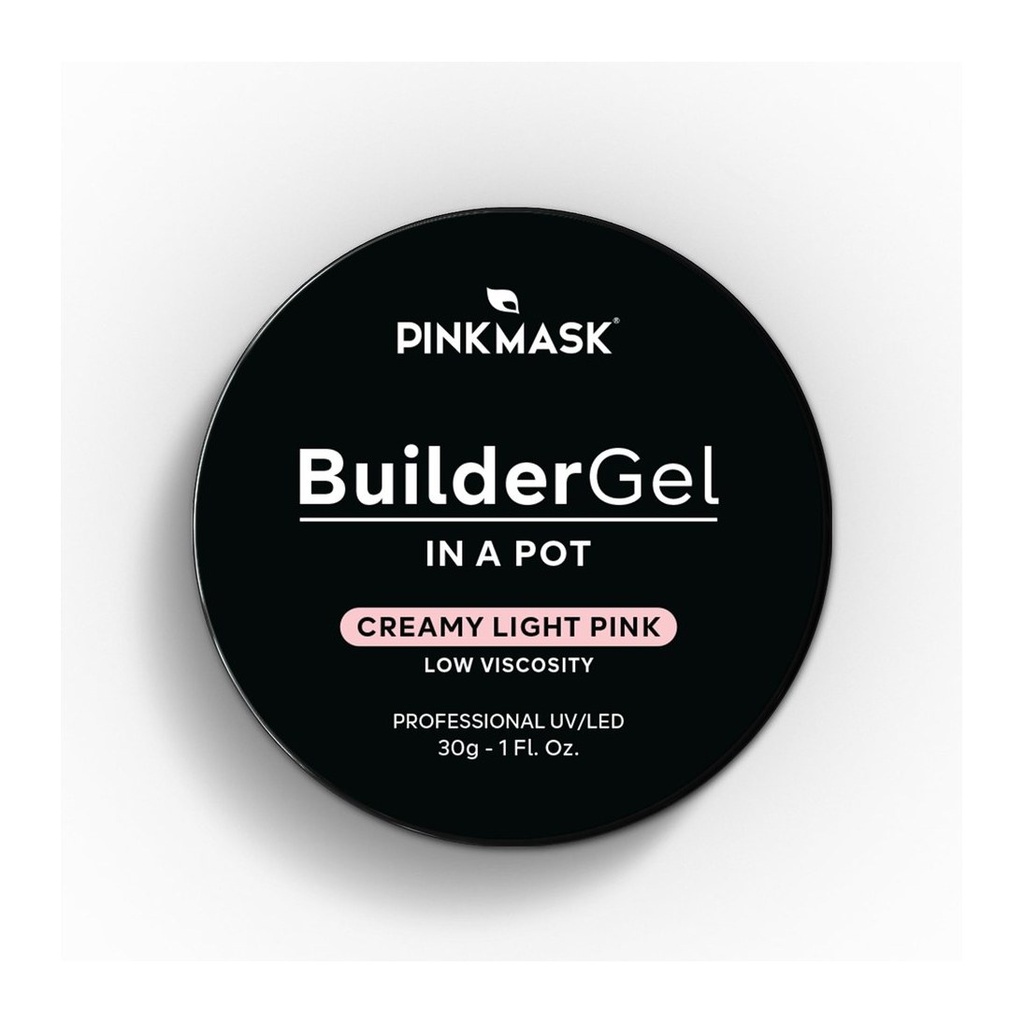 [44466] BUILDER DEL IN A POT CREAMY (LIGHT PINK - 30 G - POTE) PINK MASK