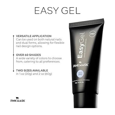 [46610] EASY GEL NUDE (60 GR - POMO) PINK MASK