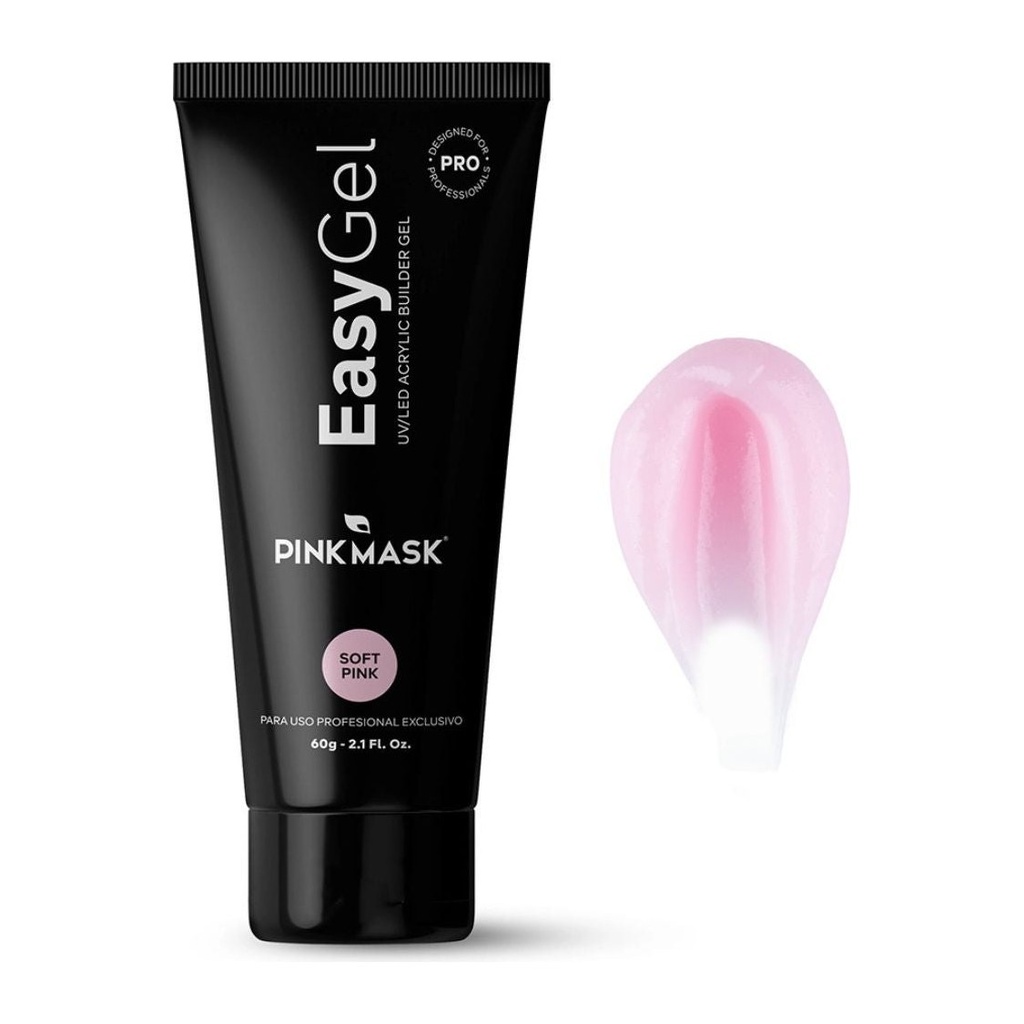 [42369] EASY GEL (SOFT PINK - 60 GRS - POMO) PINK MASK