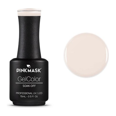 [45933] ESMALTE GEL DAVID (SEND NUDES - 15 ML - FRASCO) PINK MASK