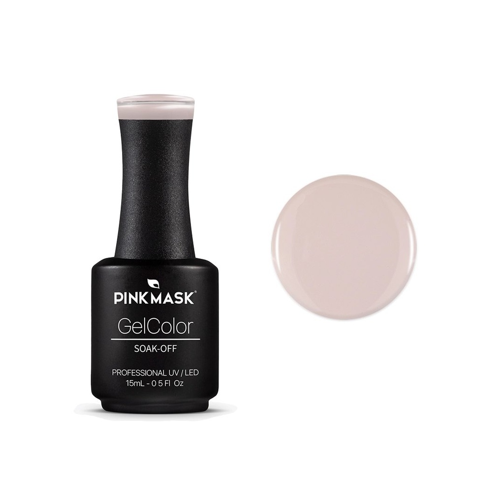 [45448] ESMALTE GEL UV LED (PINKY WAY - 15 ML - FRASCO) PINK MASK