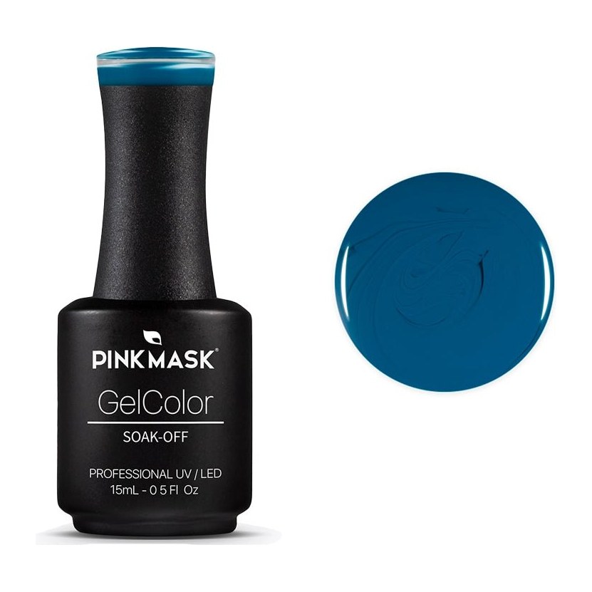 [41389] ESMALTE GEL UV LED (MIGHTY OCEAN - 15 ML - FRASCO) PINK MASK