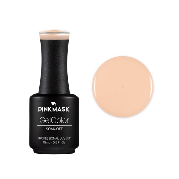 [45868] ESMALTE GEL UV LED SWEET PEACH COL.SWEET (15 ML - FRASCO) PINK MASK