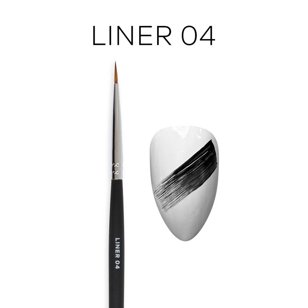 [43554] PINCEL LINER 04 (1 UND - BOLSA) PINK MASK