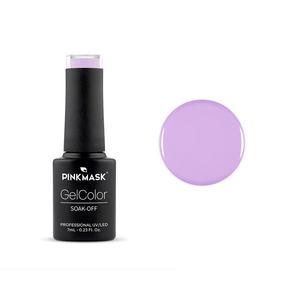 [46618] GEL COLOR LAVENDER FIELDS (7 ML - FRASCO) PINK MASK