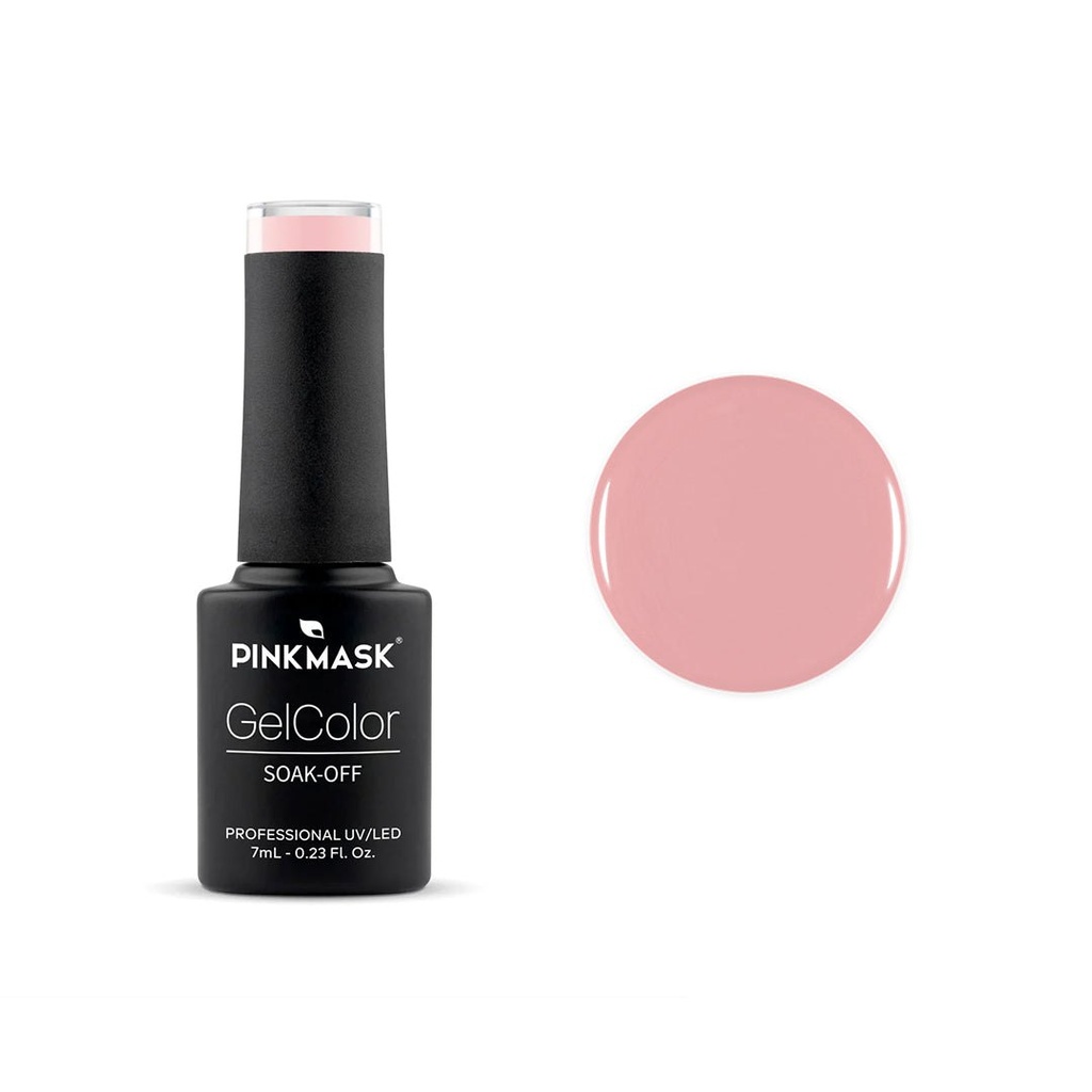 [46622] GEL COLOR PALE PINK (7 ML - FRASCO) PINK MASK