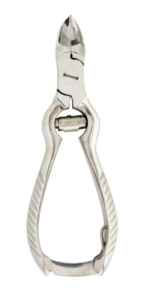 ALICATE CORTA UÑAS RESORTE GUSANO 1050 (1 UND - BOLSA)