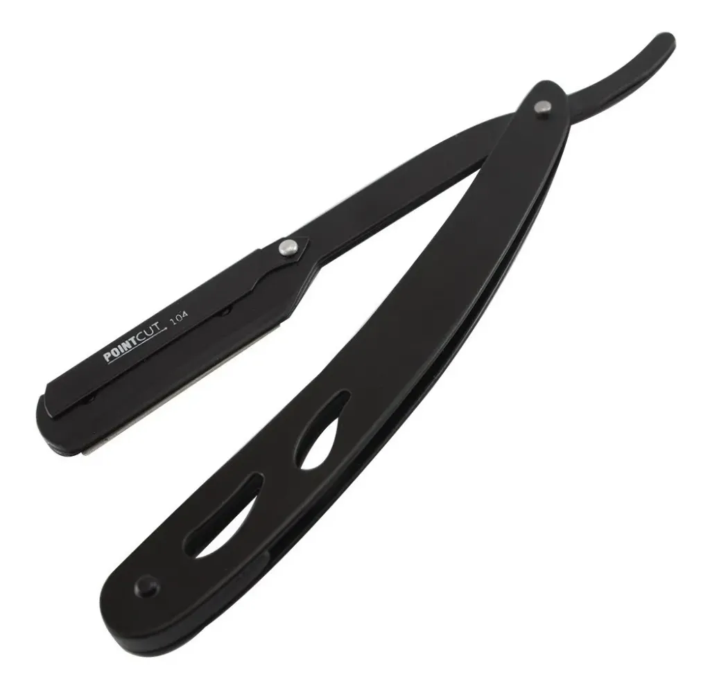 NAVAJA BARBERO 3 CUERPOS METAL 104 (1 UND - BOLSA)