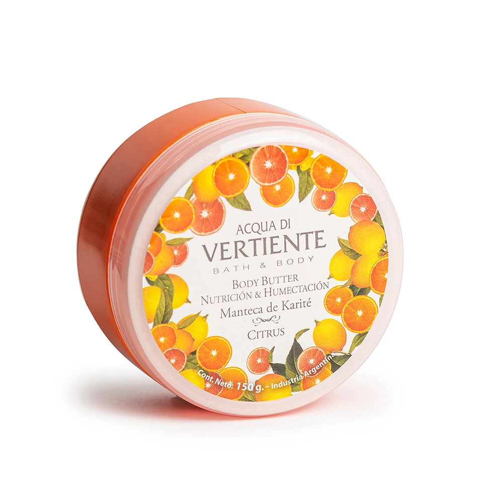 BODY BUTTER CITRUS (150 GRS - POTE)