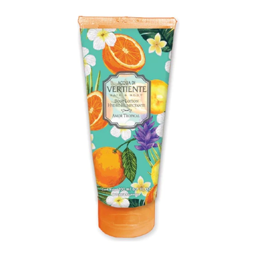[45098] BODY LOTION AMOR TROPICAL (200 ML - POMO) SAINT JULIEN