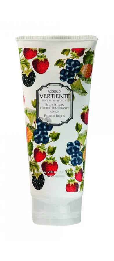 BODY LOTION FRUTOS ROJOS  (200 ML - POMO)