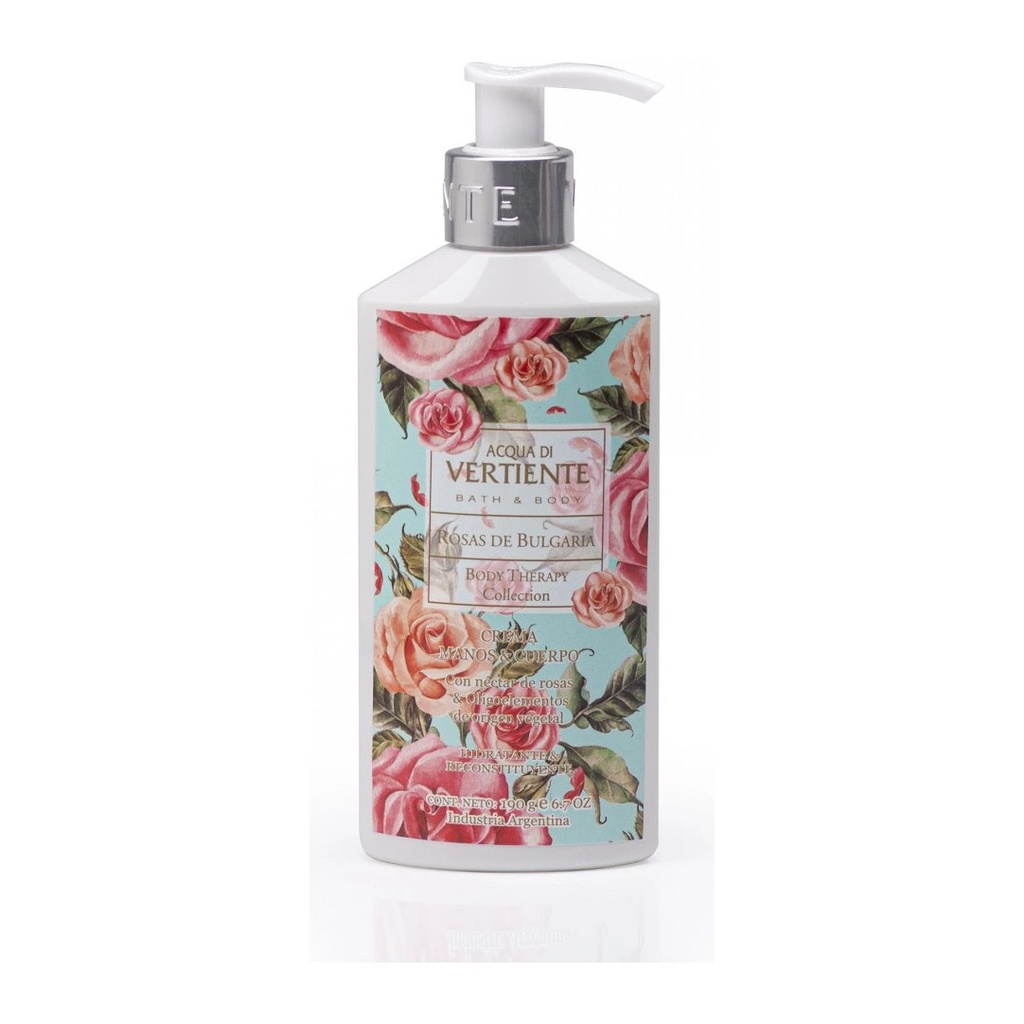 [42512] BODY THERAPY ROSA DE BULGARIA (190 GR - DOSIFICADOR) SAINT JULIEN