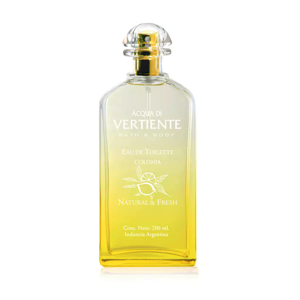 COLONIA VERTIENTE NATURAL & FRESH  (200ML - ESTUCHE)