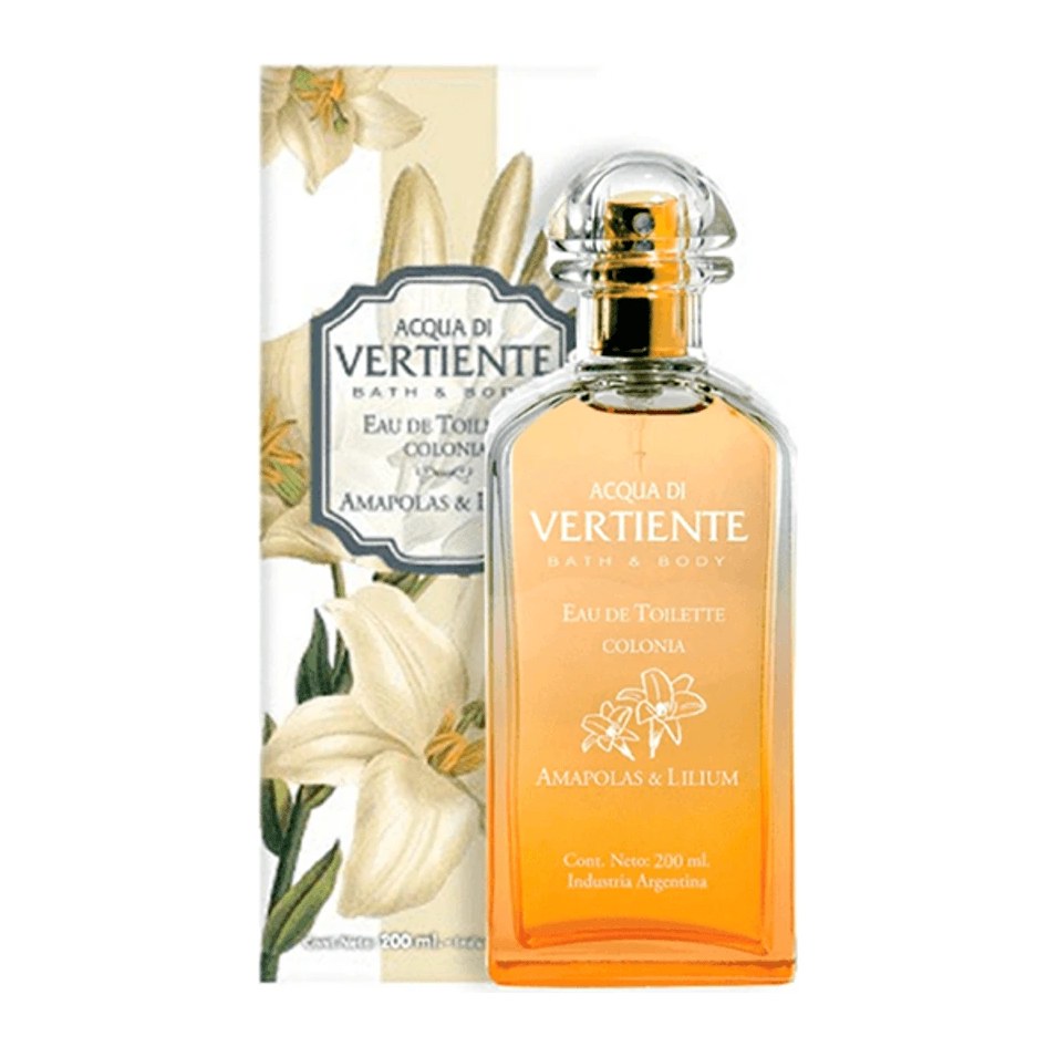 VERTIENTE COLONIA AMAPOLA Y LILIUM C/ESTUCHE (200 ML - CAJA) SAINT JULIEN