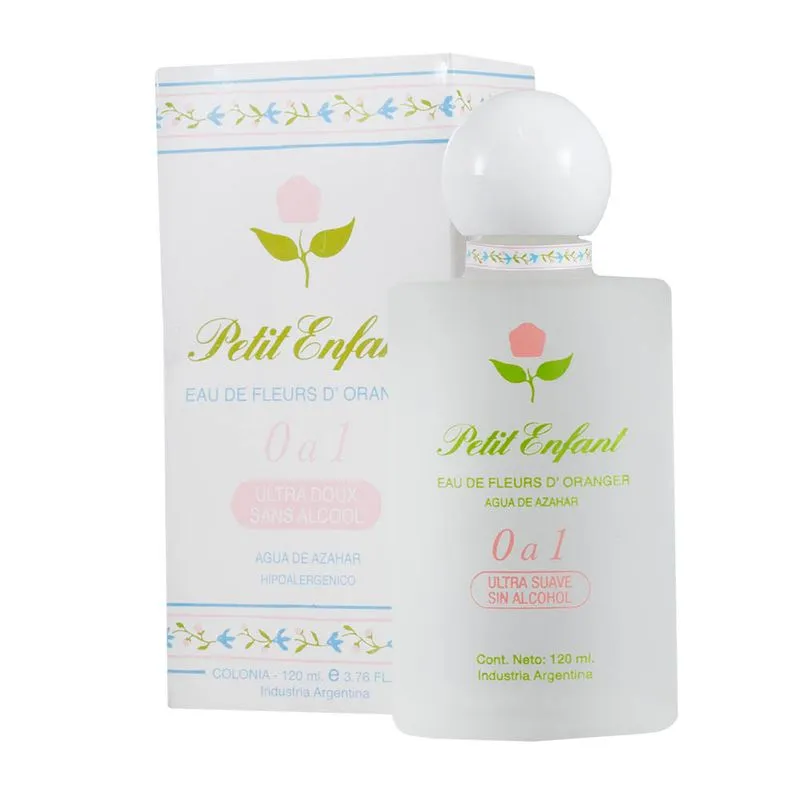 AGUA DE AZAHAR 0 A 1  (120 ML - CAJA)