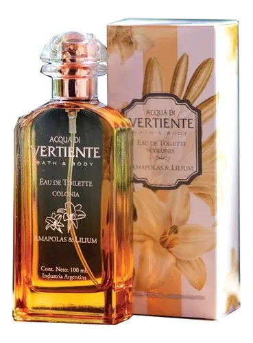 COLONIA AMAPOLAS Y LILIUM (100 ML - CAJA)