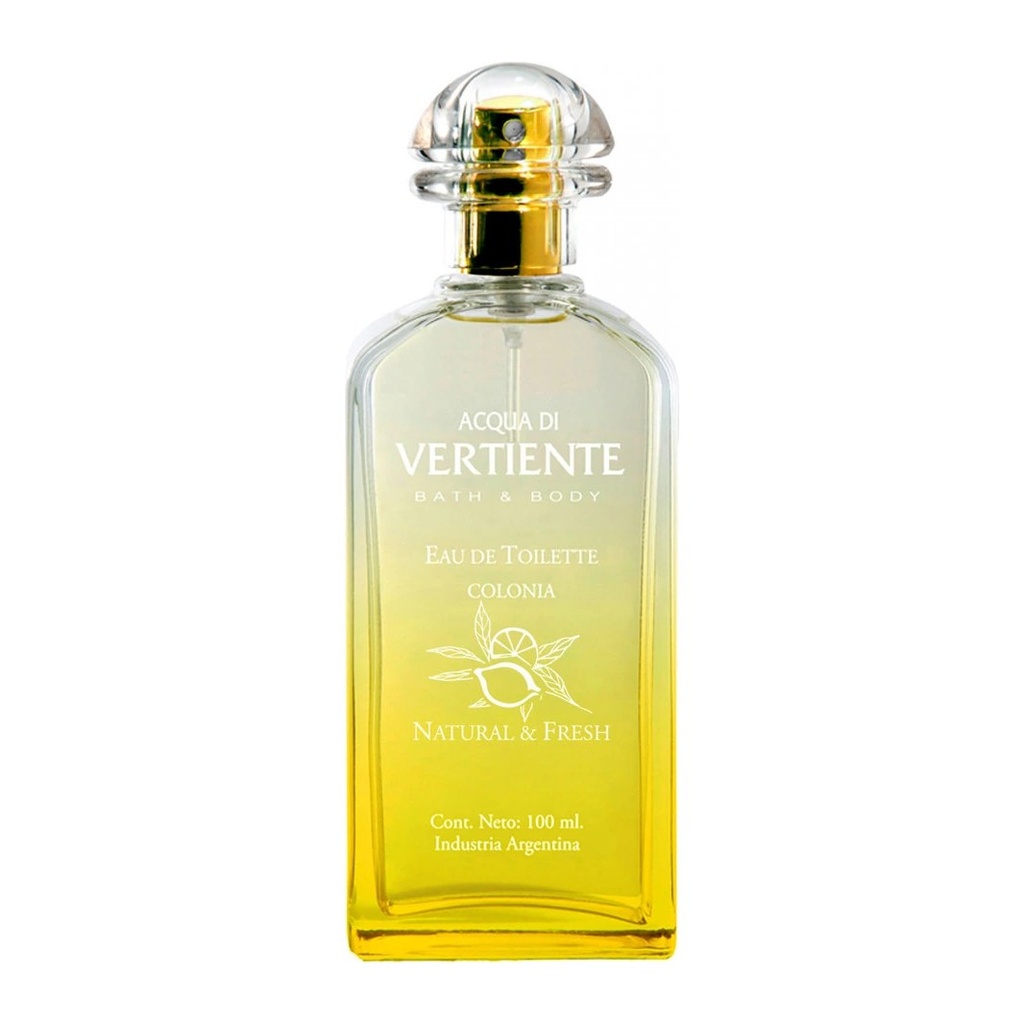 [40856] COLONIA NATURAL FRESH (100 ML - CAJA) SAINT JULIEN