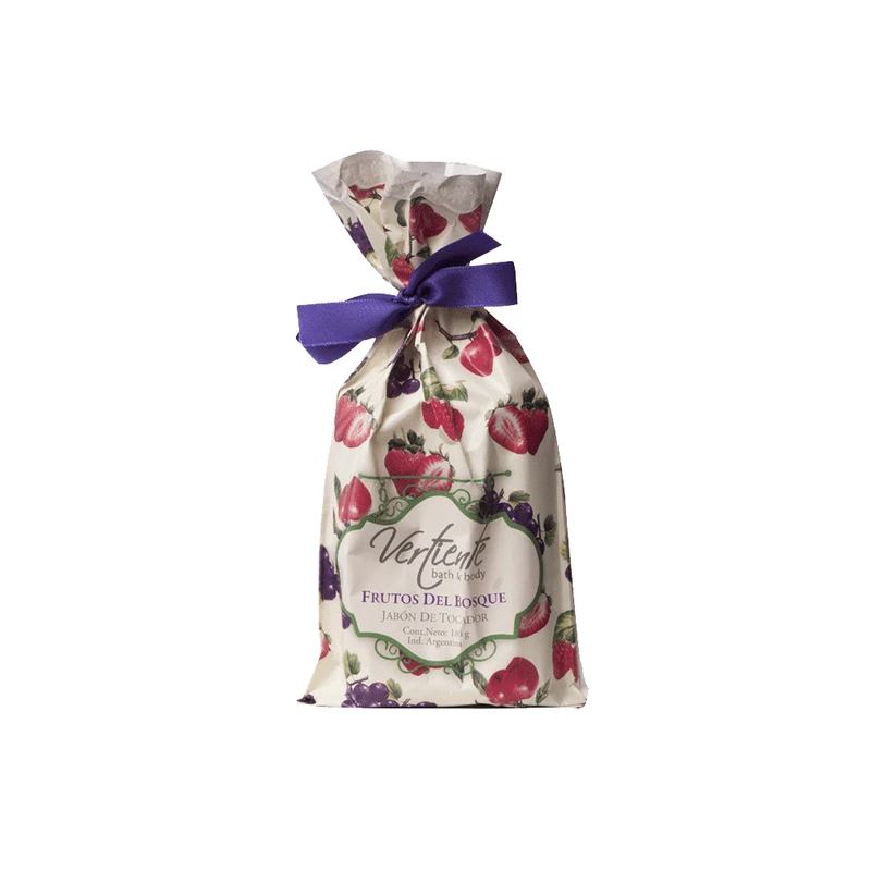 JABON FRUTOS DEL BOSQUE C/BOLSA  (180 GRS - BOLSA)