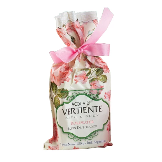 JABON ROSEWATER C/BOLSA (180 GRS - BOLSA)