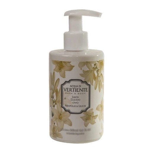 [35855] JABON LIQUIDO AMAPOLAS Y LILIUM (250 ML - DOSIFICADOR) SAINT JULIEN