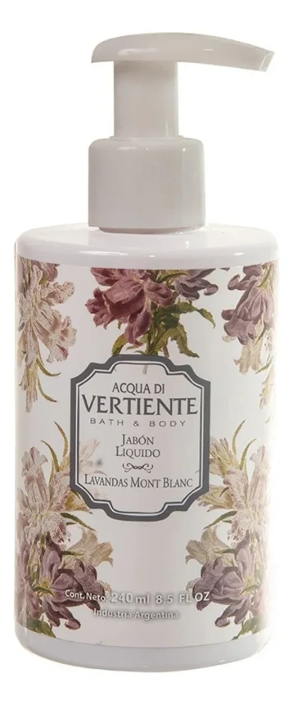 JABON LIQUIDO LAVANDAS MONT BLANC (250 ML - DOSIFICADOR)
