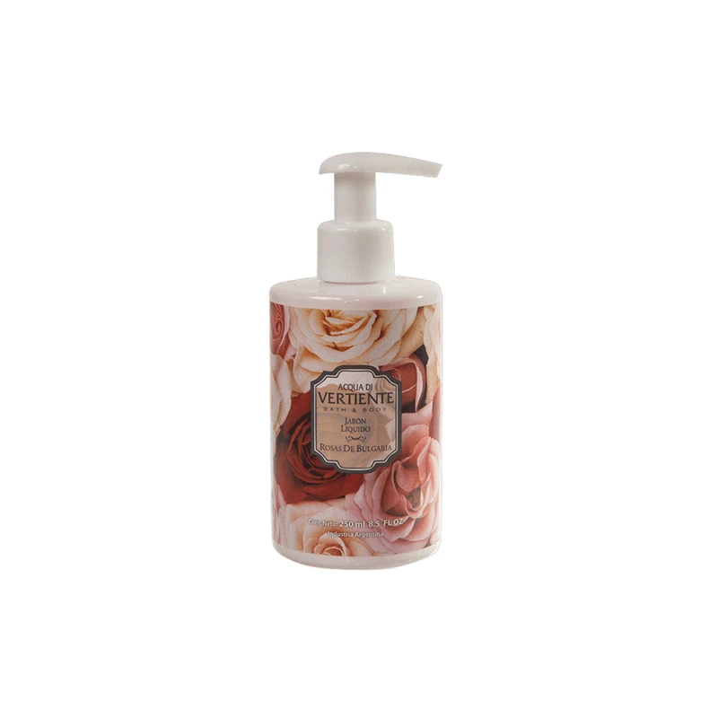 JABON LIQUIDO ROSAS DE BULGARIA (250 ML - DOSIFICADOR)