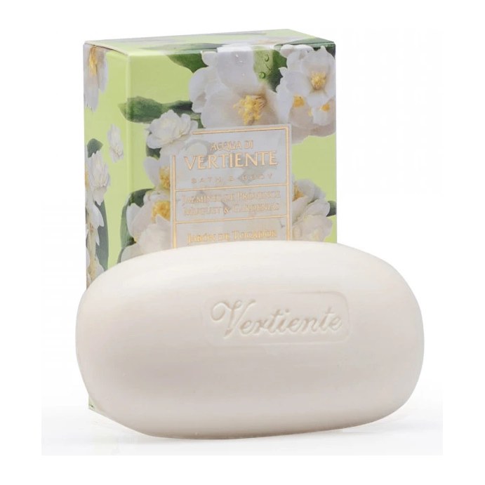 [46909] JABON C/ESTUCHE JAZMINES DE PROVENCE (100 GR - CAJA) SAINT JULIEN