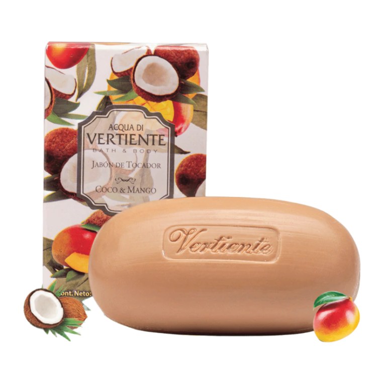 JABON DE TOCADOR COCO & MANGO (100 GRS - CAJA) SAINT JULIEN