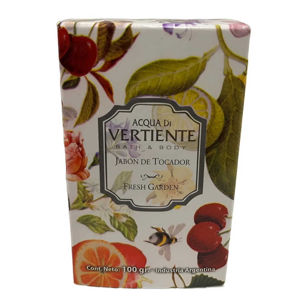 [37551] JABON DE TOCADOR FRESH GARDEN (100 GRS - CAJA) SAINT JULIEN