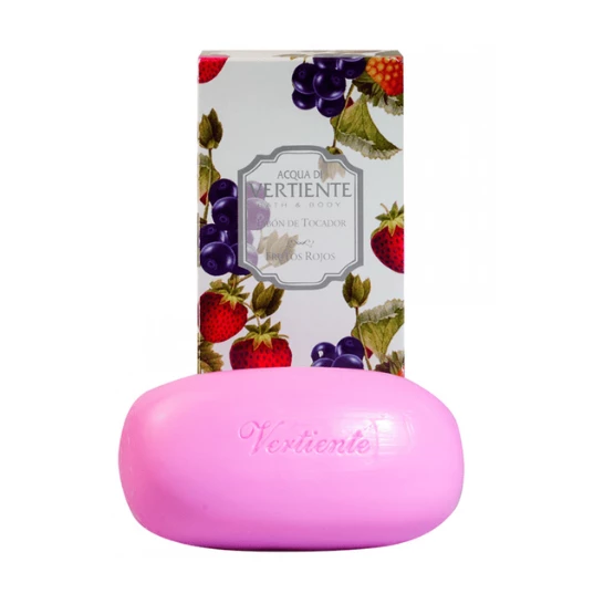 JABON FRUTOS ROJOS (100 GRS - CAJA)