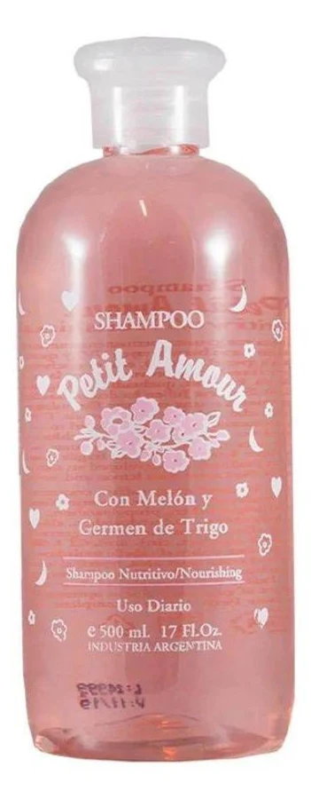 SHAMPOO PETIT AMOUR (500 ML - FRASCO)