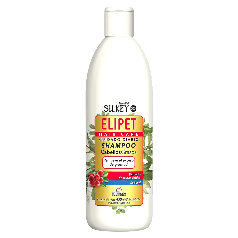 ELIPET SHAMPOO CABELLOS GRASOS (430 ML - ENVASE)