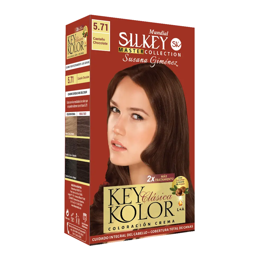 KEY KOLOR CLASICA CASTAÑO CHOCOLATE (5.71 - CAJA)