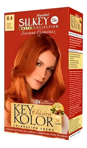 KEY KOLOR CLASICA RUBIO CLARO COBRIZO (8.4 - CAJA)