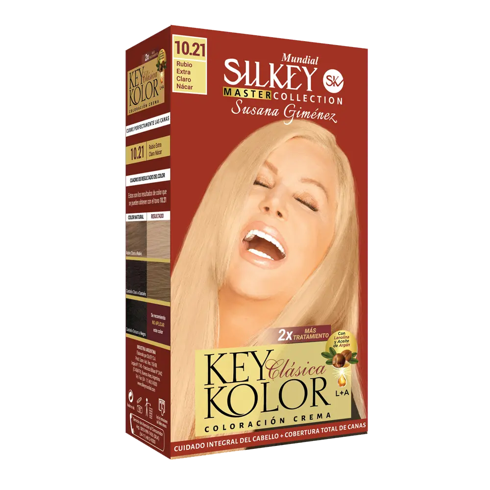 KEY KOLOR CLASICA RUBIO EXTRA CLARO NACAR (10.21 - CAJA)